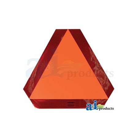 A & I Products SMV Sign, Adhesive Decal 40" x10" x0.2" A-6A61